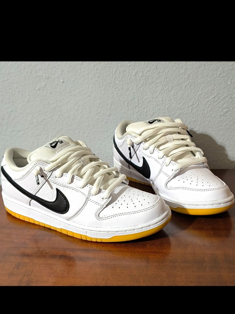 Nike SB Dunk Pro Low White Gum CD2563-101 Men's